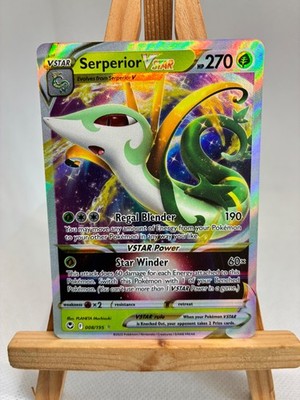 Serperior VStar - Holo Ultra Rare - Silver Tempest - 008/195