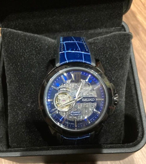 Seiko Premier Stainless Steel Case Mechanical (Automatic