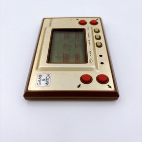 Nintendo Game & Watch Manhole MH-06 Gold Series LCD Handheld Game 1981