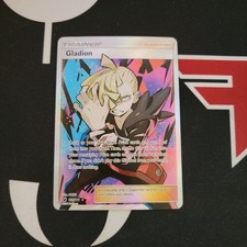 Pokemon Gladion (Full Art) Holo Ultra Rare SM - Crimson Invasion 109/111 NM on eBay