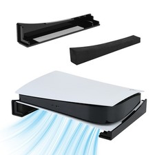 For PlayStation 5 PS5 Acrylic Horizontal Mount Holder Stand Bracket Cooling Base