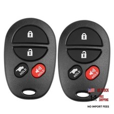 Key Fob Replacement Fits for 2005 2006 2007 2008 Toyota Solara, Avalon,