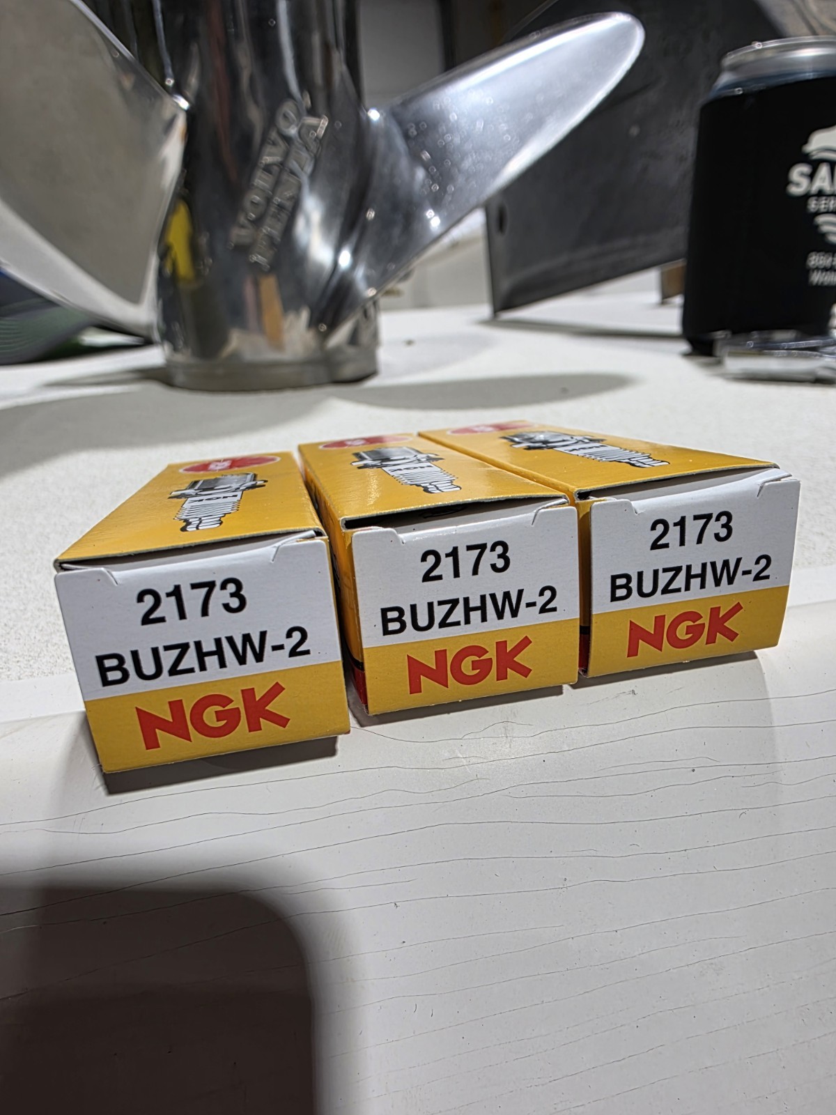 3-NGK BUZHW-2  Spark Plugs New Old Stock Vintage  2173  BUY IT NOW