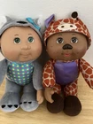 Cabbage Patch Kids Dolls Lot Of Two Giraffe and Koala Bear