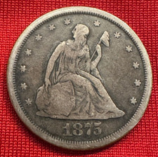 1875 S 20 Cent 20C
