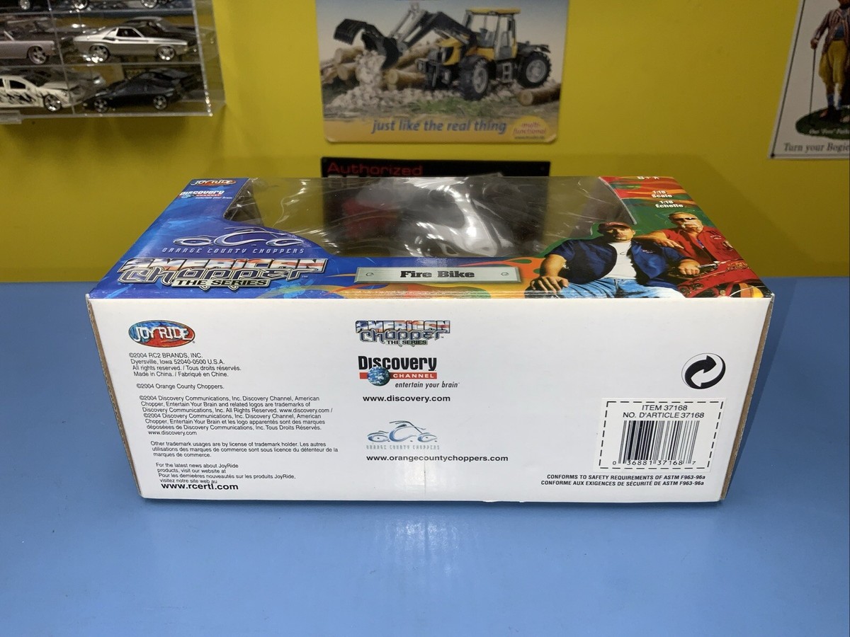 Orange County Choppers American Chopper 1:18 Scale FIRE BIKE