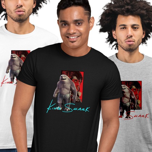 Camiseta Sylvester Stallone Rambo King Shark DC Escuadrón Suicida Película Novedad Regalo - Imagen 25 de 30