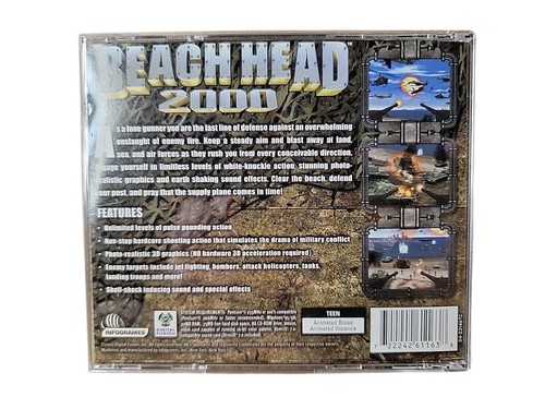 Beach Head 2000 PC Game - Complete in Case - Picture 2 of 4