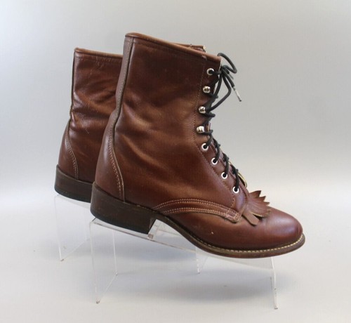 VTG LAREDO 26090 LEATHER WESTERN/COWBOY BOOTS WOMENS SZ 6.5M - Picture 2 of 8