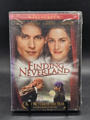 Finding Neverland (DVD Widescreen) New Sealed Johnny Depp Kate Winslet Hoffman