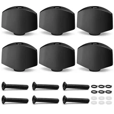 Guitar Tuning Peg Buttons Square Shape Tuning Key Button Heads Metal Handle