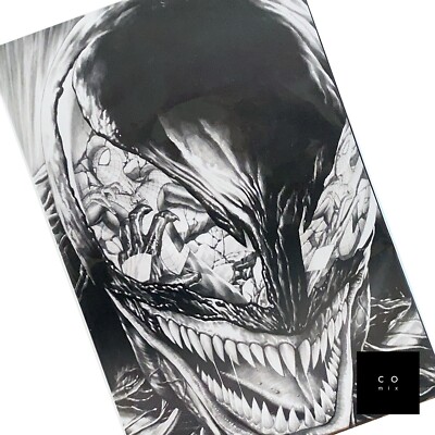 Venom #35 Mico Suayan Virgin B&W Sketch Variant LGY#200 Dylan Brock Marvel Comic