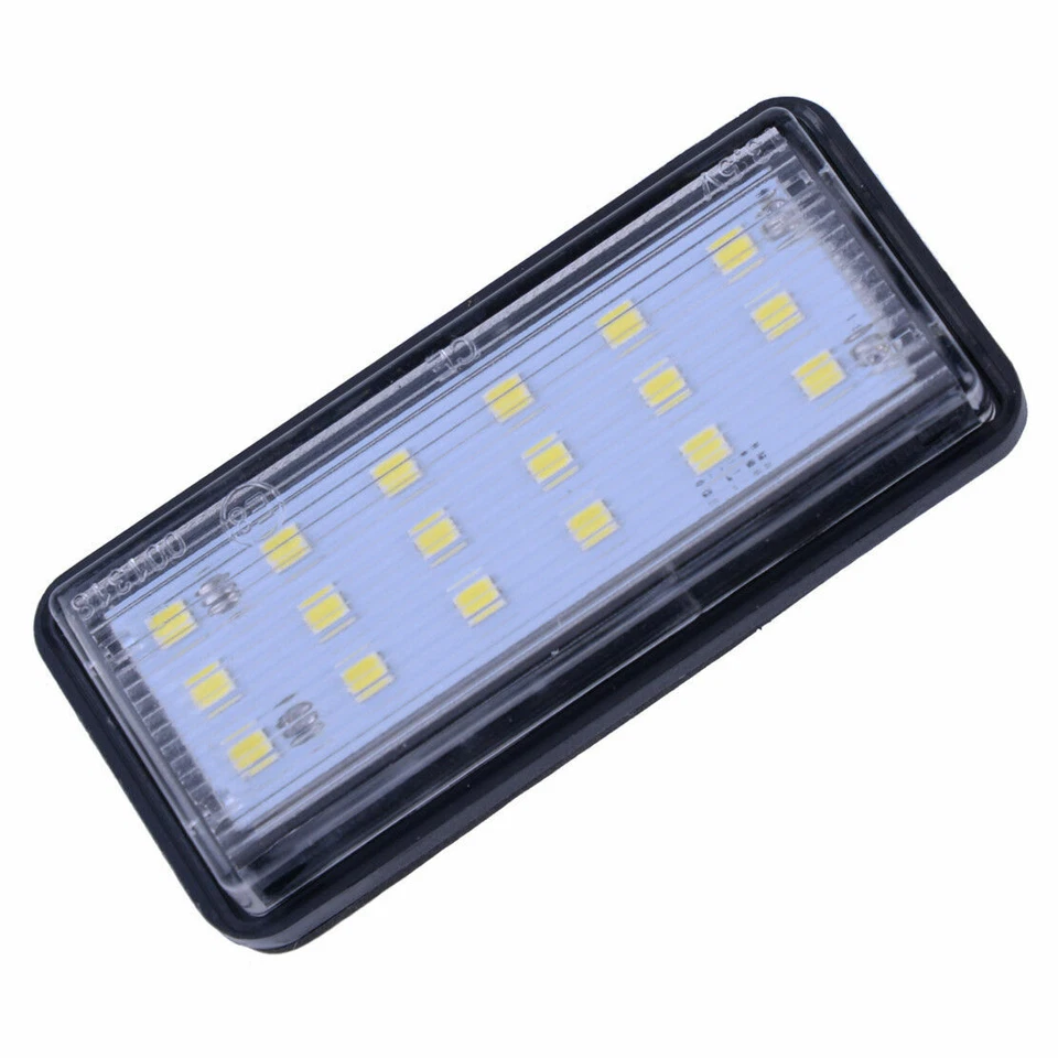 2x luces LED de matrícula sin libre para Toyota Land Cruiser Prado Lexus GX LX470 Foto 3 de 4