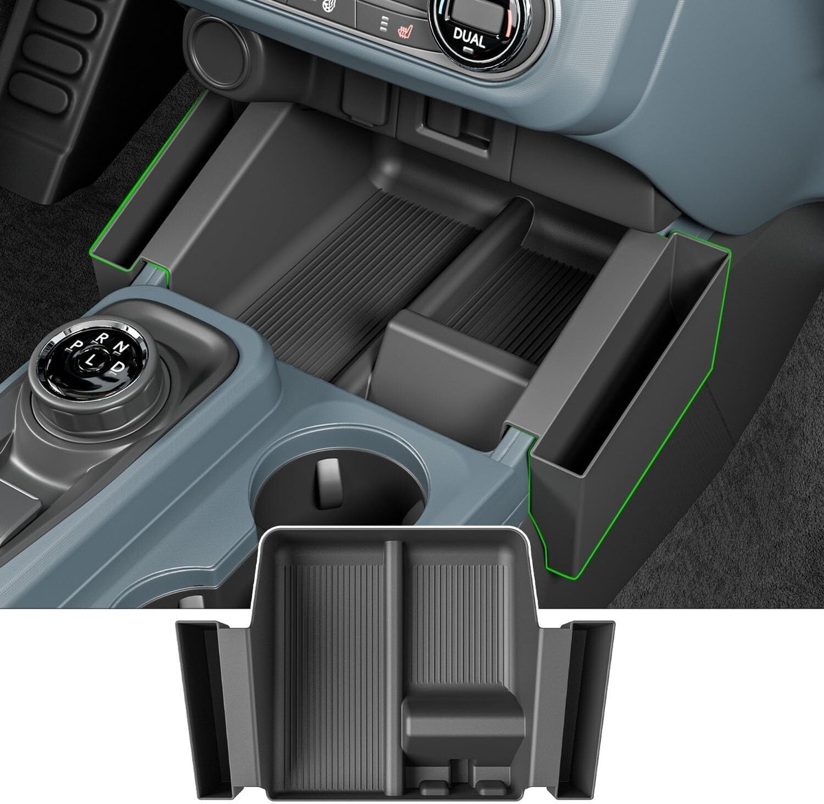 For 2022-2025 Ford Maverick Center Console Organizer Shifter