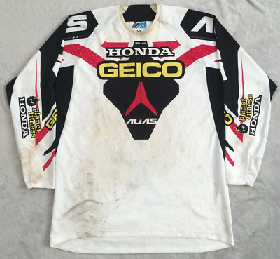 TOYOTA ユニホーム6xo GEICO Honda Team #666 Stadi Racing Alias Moto Cross Motocross