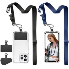 Phone Lanyard 2X Crossbody Lanyard and 2X Patch Universal Cell Phone Lanyards...