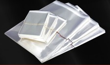 Clear Self Adhesive OPP Bags Cellophane Tape Peel Poly Seal Plastic 100pcs