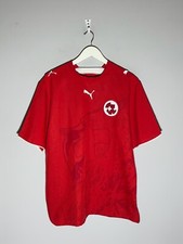 National Team Switzerland Puma 2006 Home Vintage Football Shirt Soccer Jersey 