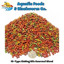 10-Type Mix of Krill, Earthworm, Blackworm, Brine Shrimp, Spirulina GB-321