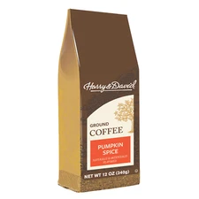 harry & David Pumpkin Spice Flavored 100% Arabica Ground Coffee - 12 Ounce