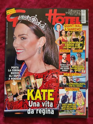 2905 GRAND HOTEL 2023 MARCO MENGONI KATE MIDDLETON GIORGIA JENNA