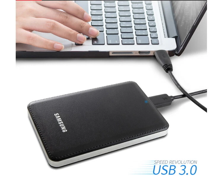Samsung J3 Portable External HDD 2.5In USB3.0 Micro B 10pin SATA Ems 1TB / Black - Image 3 of 4