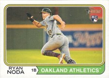 2023 Topps Heritage High Number - #501 Ryan Noda (RC) ROOKIE
