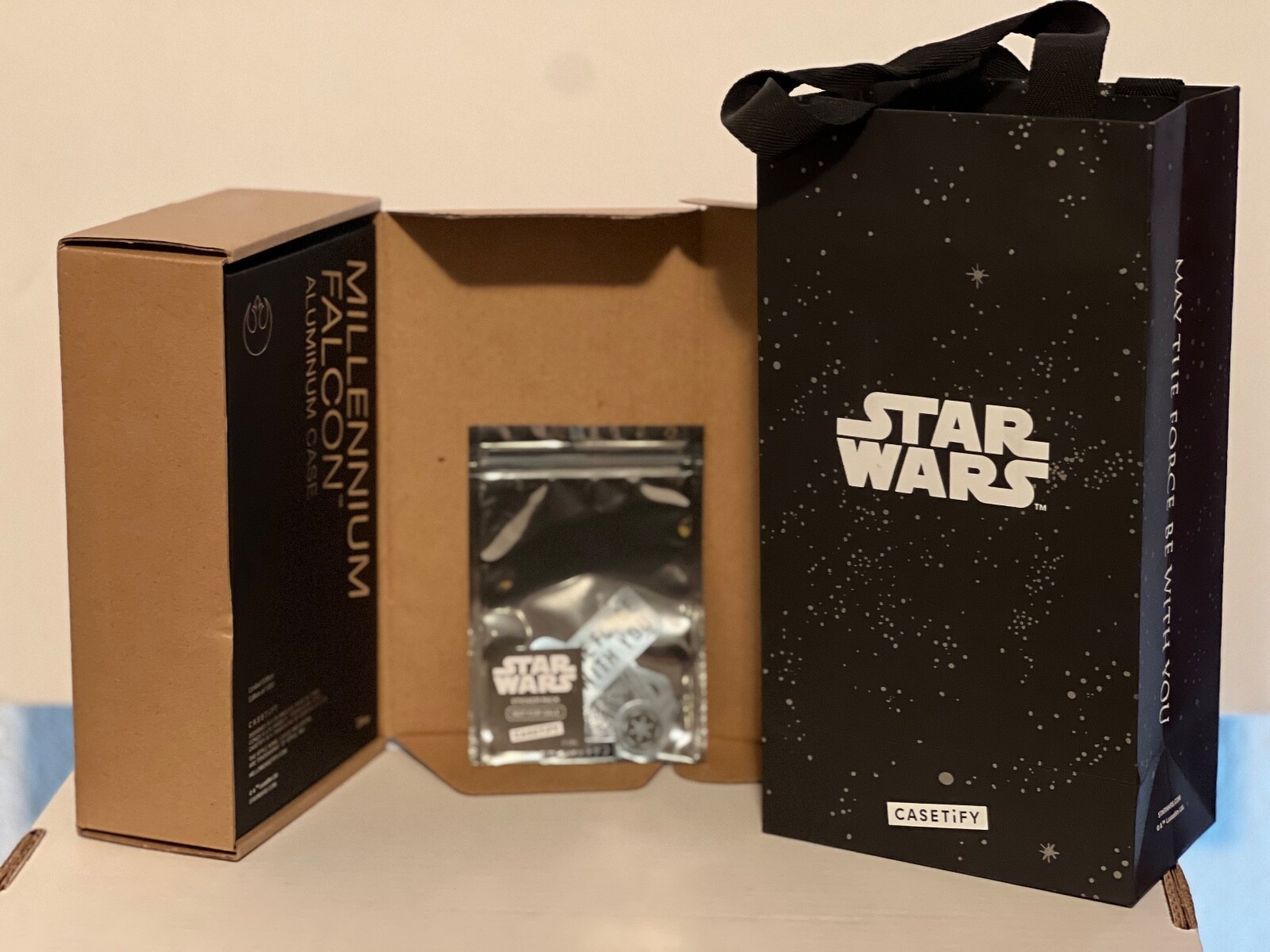 Casetify Aluminum iPhone 12/13 Star Wars Millennium Falcon Limited Edition 1000 Units-image