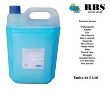Detersivo liquido bucato per lavatrice detergente tanica da 5 litri concentrato