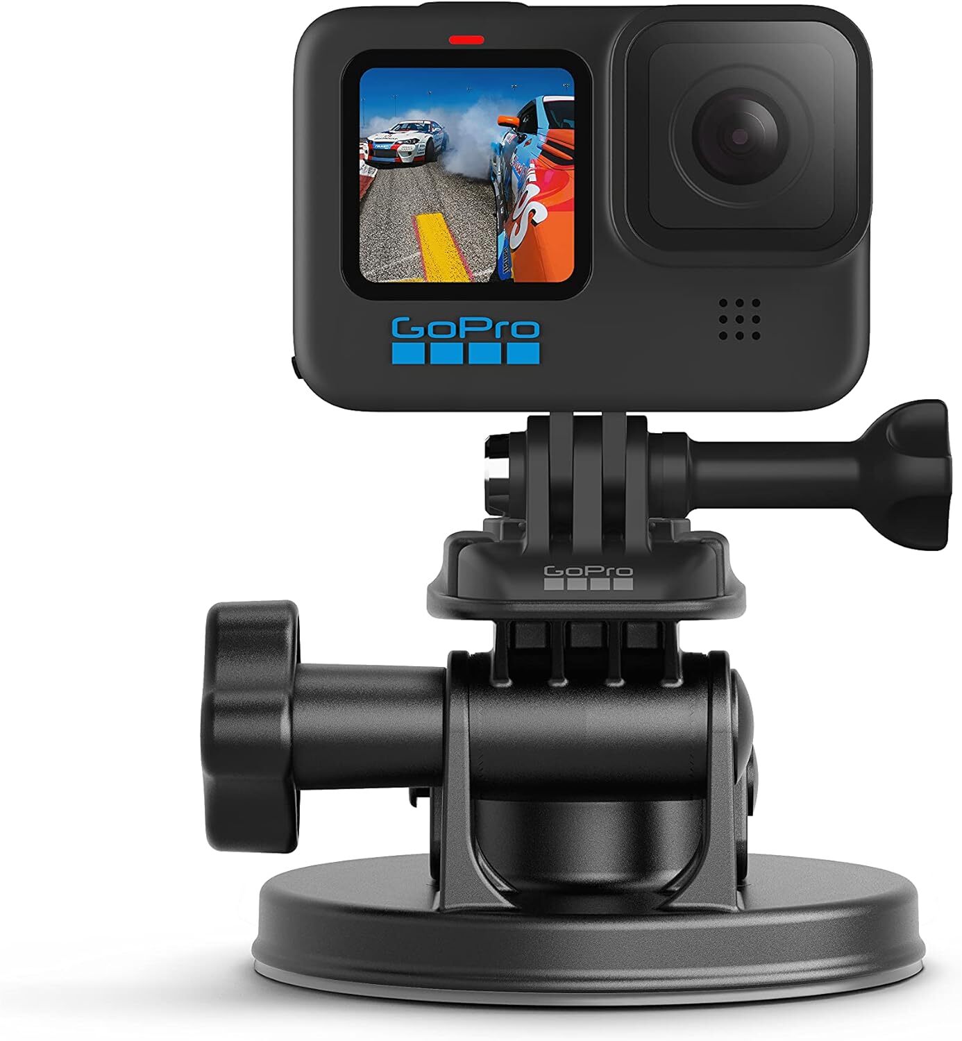 GoPro Suction Cup+ Fissaggio per GoPro, Nero/Antracite
