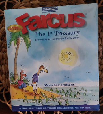 Farcus: The 1st Treasury (1996, PC/MAC) New US Retail Store Big Box - VERY RARE