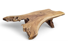 Massivholz Couchtisch Teak