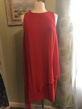 NWT Tahari Arthur S Levine Red cocktail/formal Dress , Size 16