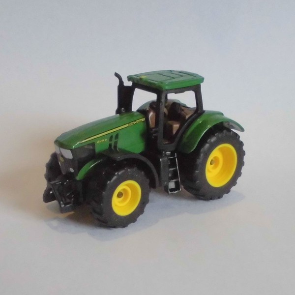 Siku 1064 John Deere 6215R Traktor GrüN Trecker Bulldog Spielzeug Bauernhof 1:87-image