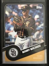 2020 Topps Montgomery Brooklyn Collection MANNY MACHADO #17 Black Parallel 32/75