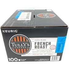 Tully's French Roast K-Cup Pods (0.4 oz. ea., 100 ct.)