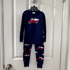 Hanna Andersson Disney Mickey Mouse Christmas Tree Truck Pajamas Boys 90 US 3T