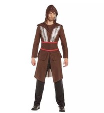 Costume Assassins Creed Aguilar uomo cosplay Halloween taglia S M nuovo con etichetta spedizione gratuita