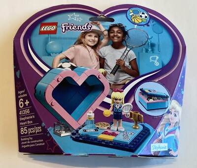 LEGO Friends Stephanie's Heart Box Set (41356) 85 Pieces New Light