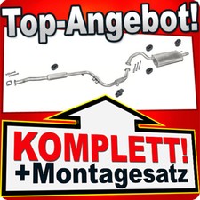 Auspuff für CHRYSLER SEBRING 2.0 Stufenheck 1995-1999 Auspuffanlage
