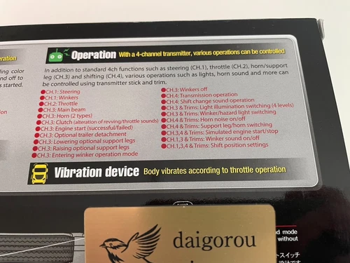 Tamiya 56523 1/14 RC Tractor Truck Euro Style Multi-Function Control Unit MFC-03 - Picture 13 of 15