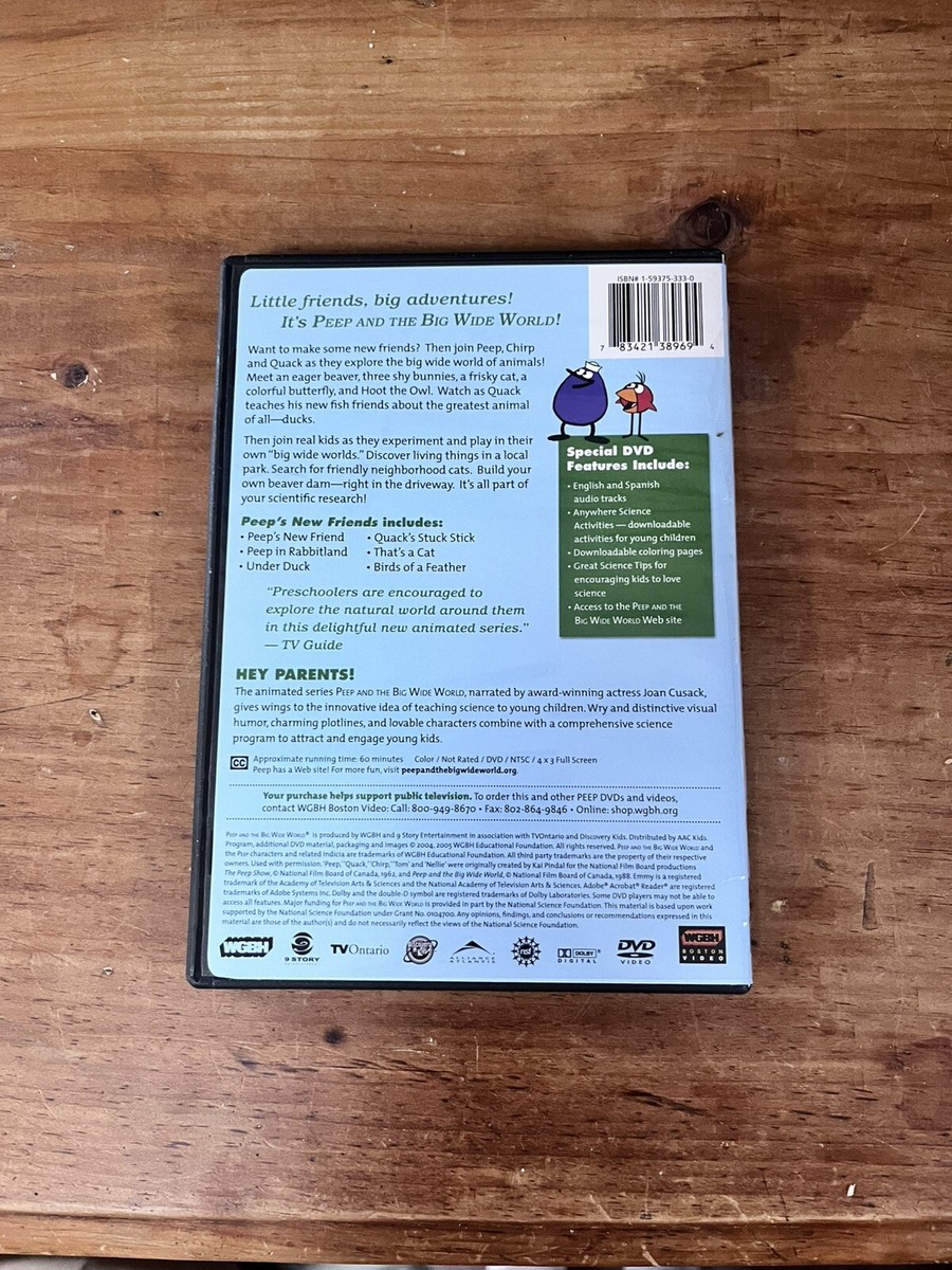 Peep and the Big Wide World: Peep's New Friends DVD