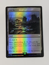 Ash Barrens - PIP 0253 - MTG Magic the Gathering Fallout Foil