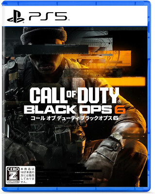 PlayStation - PS5 Call of Duty Black Ops 6 新品未開封 PS5 Call of Duty Black Ops 6 from JAPAN Version japanese