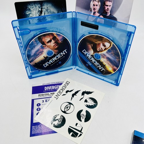Divergent Allegiant Insurgent Movies, Lot of 3 Blu-ray - Picture 3 of 13