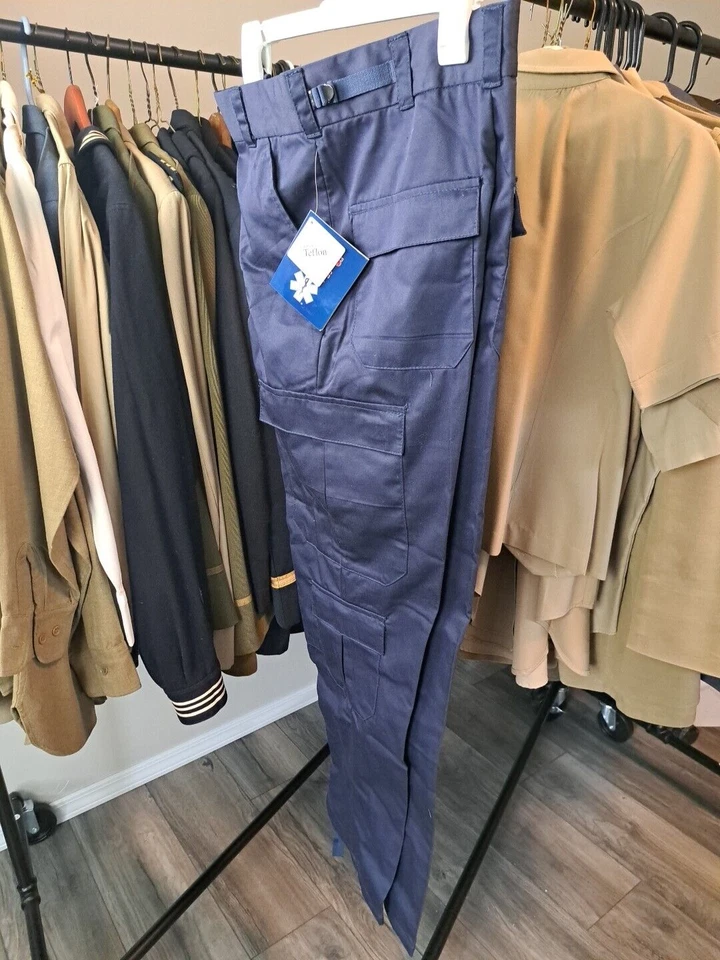 Rothco Navy Blue EMT BDU Uniform Pants Trousers Security Multi-Pocket 9841 - Image 4 of 4