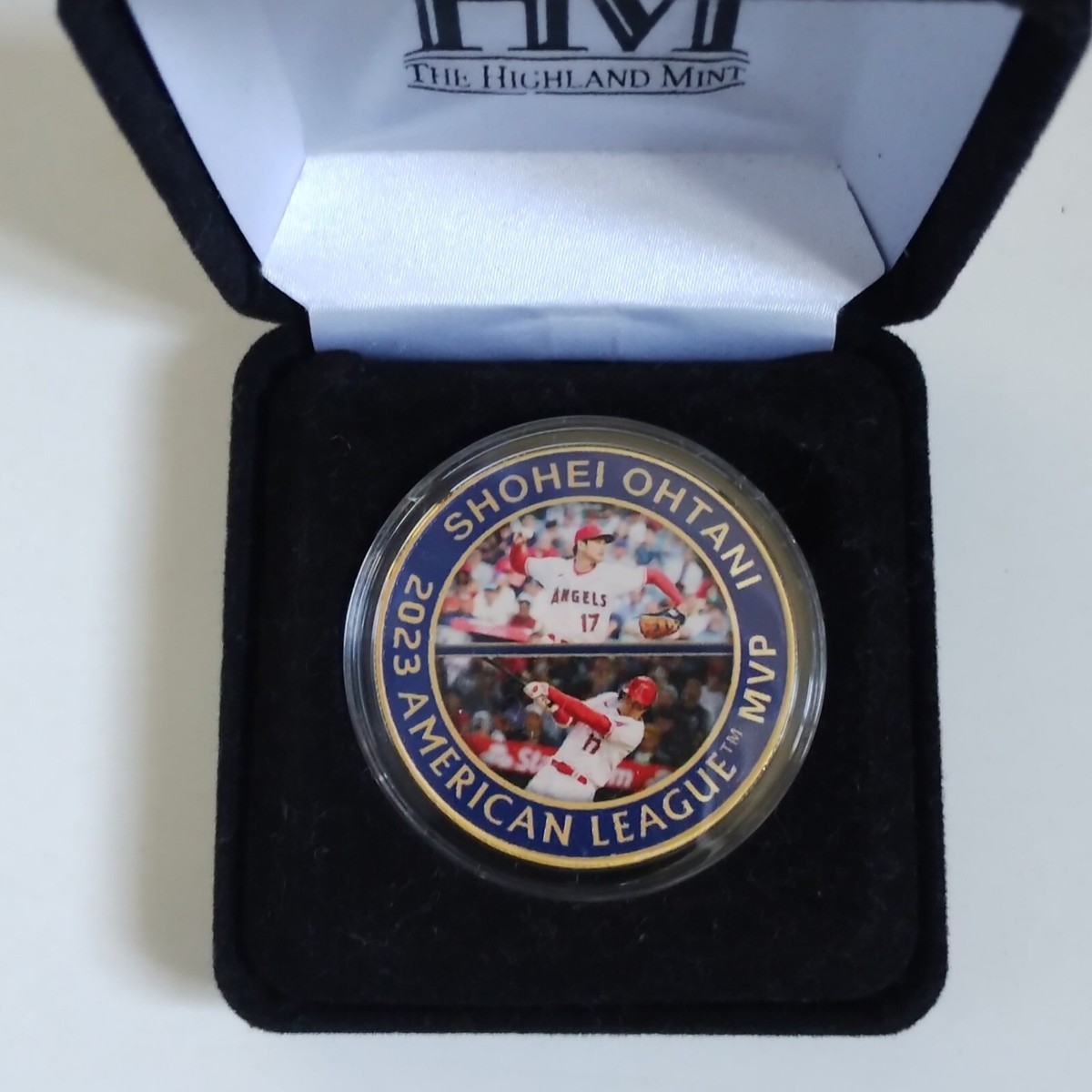 MLB Shohei Ohtani 2023 MVP Commemorative Gold Medal. Limited