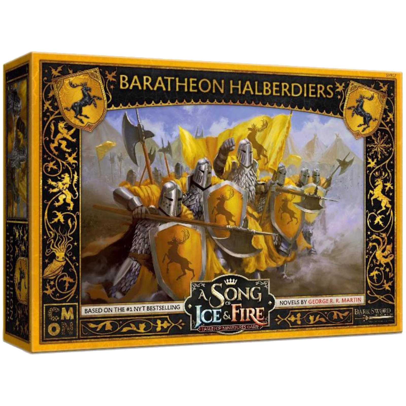 A Song of Ice and Fire Tabletop Miniatures Game Baratheon Halberdiers Unit Box -