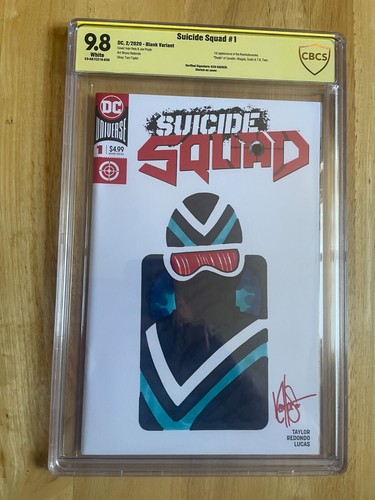 SUICIDE SQUAD #1 - KEN HAESER SIGNATURE & SKETCH COVER - CGC 9.8 | eBay
