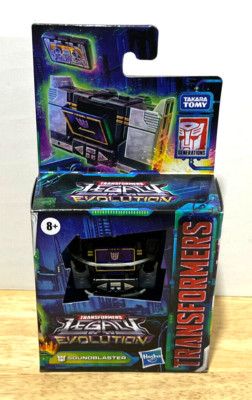 Transformers Legacy Evolution ~ Core Class G1 Universe Decepticon Soundblaster
